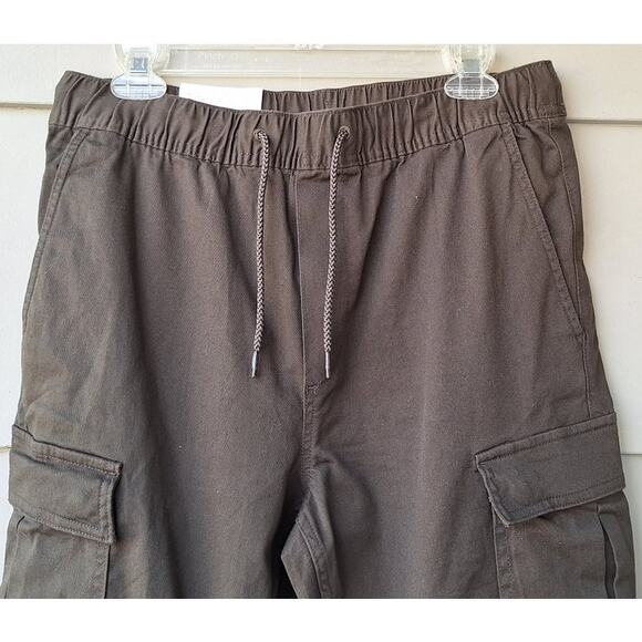 H&M Women's Olive Military Green Skinny Cargo Pants Size S Recycled Cotton blend - Picture 5 of 10